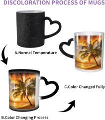 Heat Changing Sensitive Mug