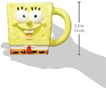 SpongeBob SquarePants 3D Sculpted Ceramic Mug