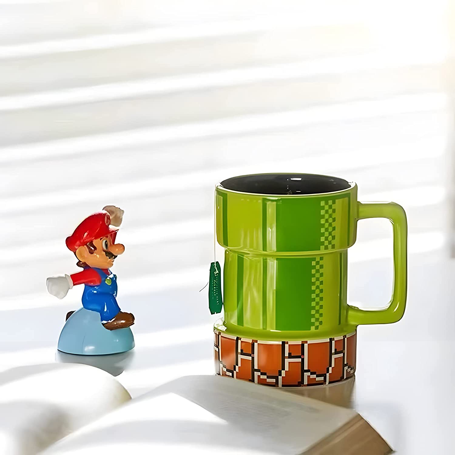 Super Mario Warp Pipe Mug Ceramic Coffee Mug