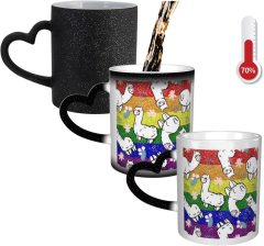 Rainbow Ceramic Drinkware Mug