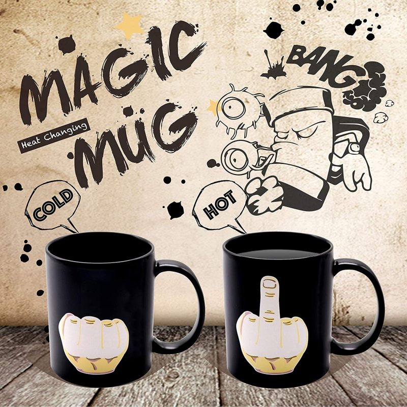 Heat Changing Coffee Mug
