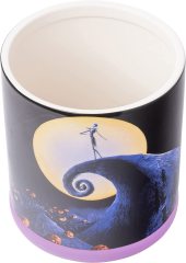 Skellington Moon Hill Scene Ceramic Canister