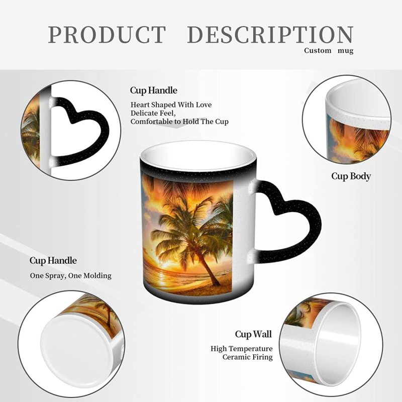 Heat Changing Sensitive Mug