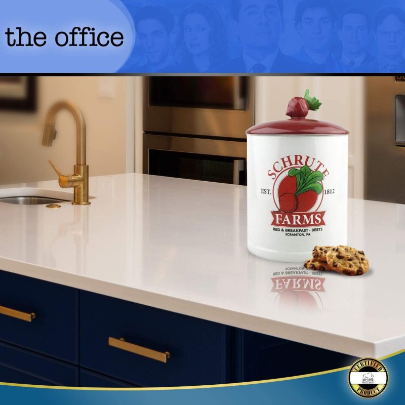 The Office Schrute Farms Est. 1812 Large Canister Ceramic Mug