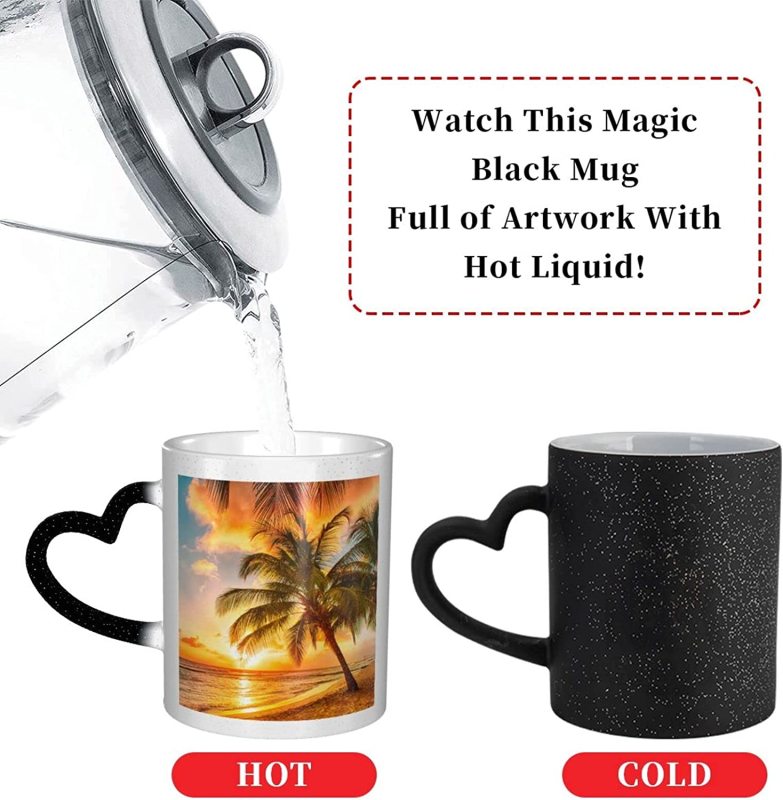 Heat Changing Sensitive Mug