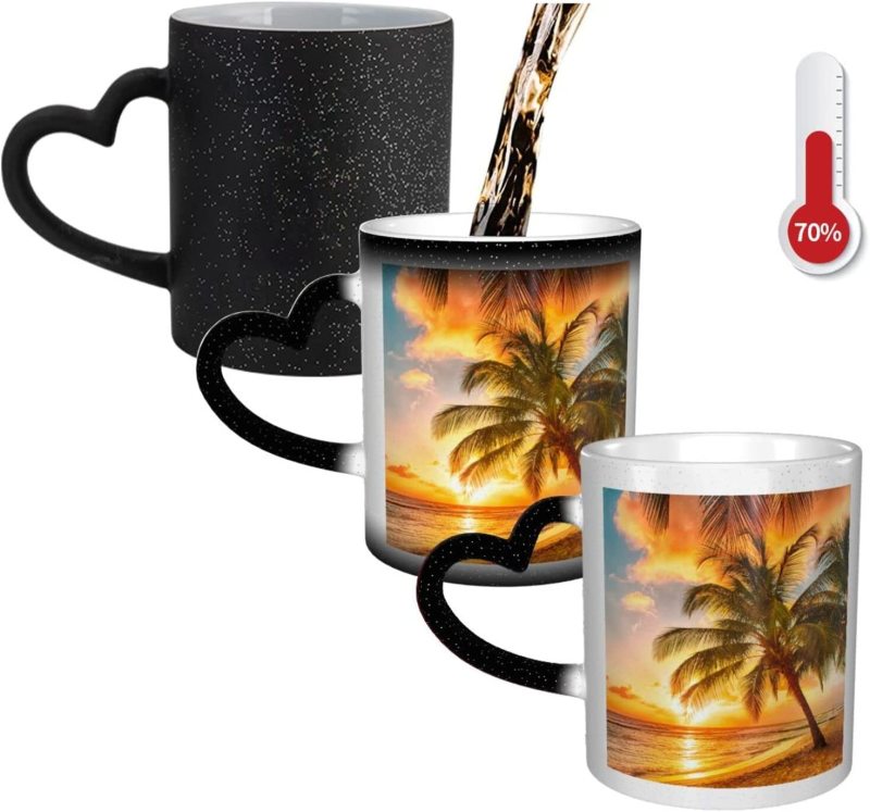 Heat Changing Sensitive Mug