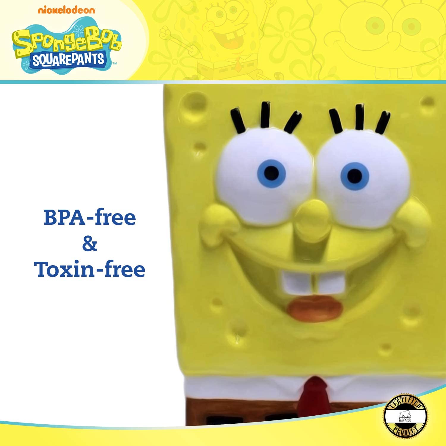 SpongeBob SquarePants 3D Sculpted Ceramic Mug