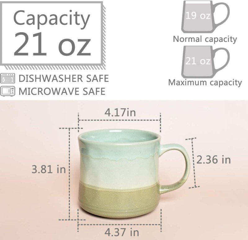 Green Dishwasher and Microwave Safe Soup