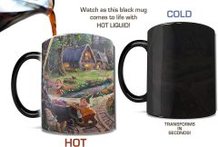 Changing Heat Sensitive Ceramic Mug