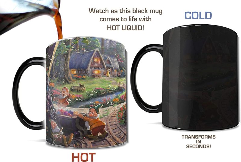 Changing Heat Sensitive Ceramic Mug