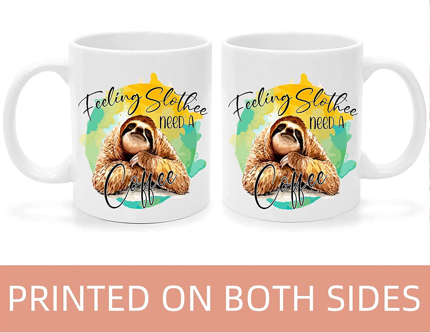 Cute Sloth Coffee Mug
