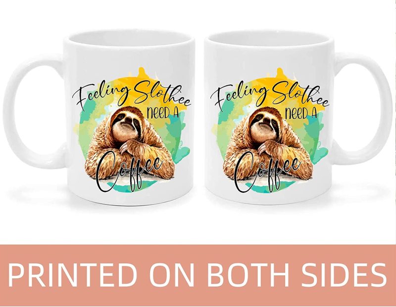 Cute Sloth Coffee Mug