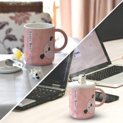 Dog Mug With Lid
