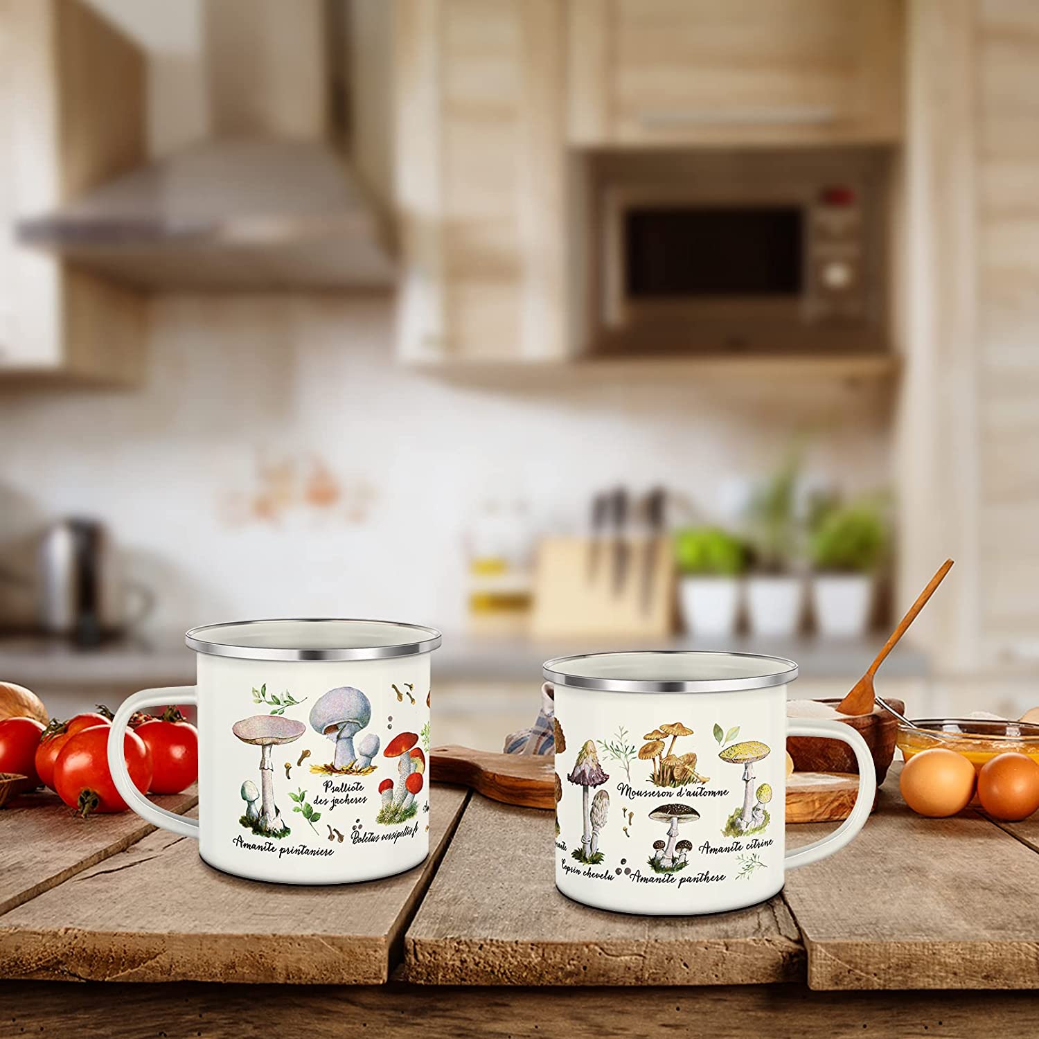 Mushroom Enamel Mug