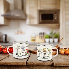 Mushroom Enamel Mug