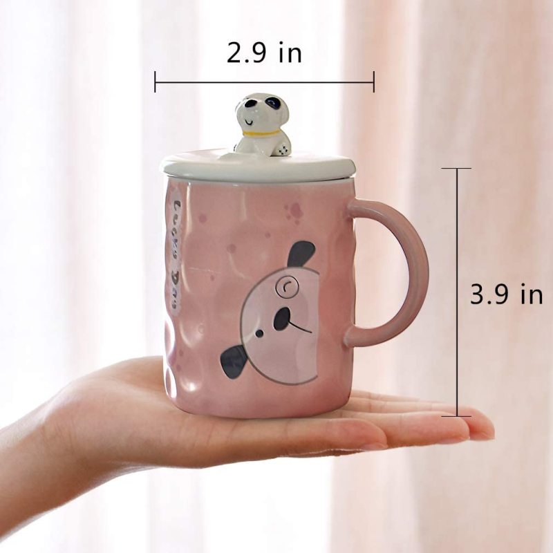 Dog Mug With Lid