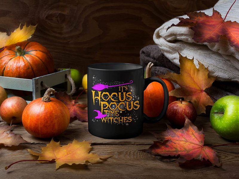 It's Hocus Pocus Time Witches Ceramic Mug