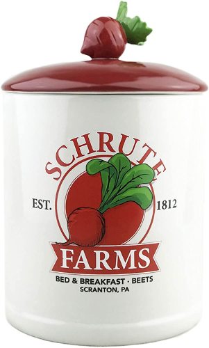 The Office Schrute Farms Est. 1812 Large Canister Ceramic Mug