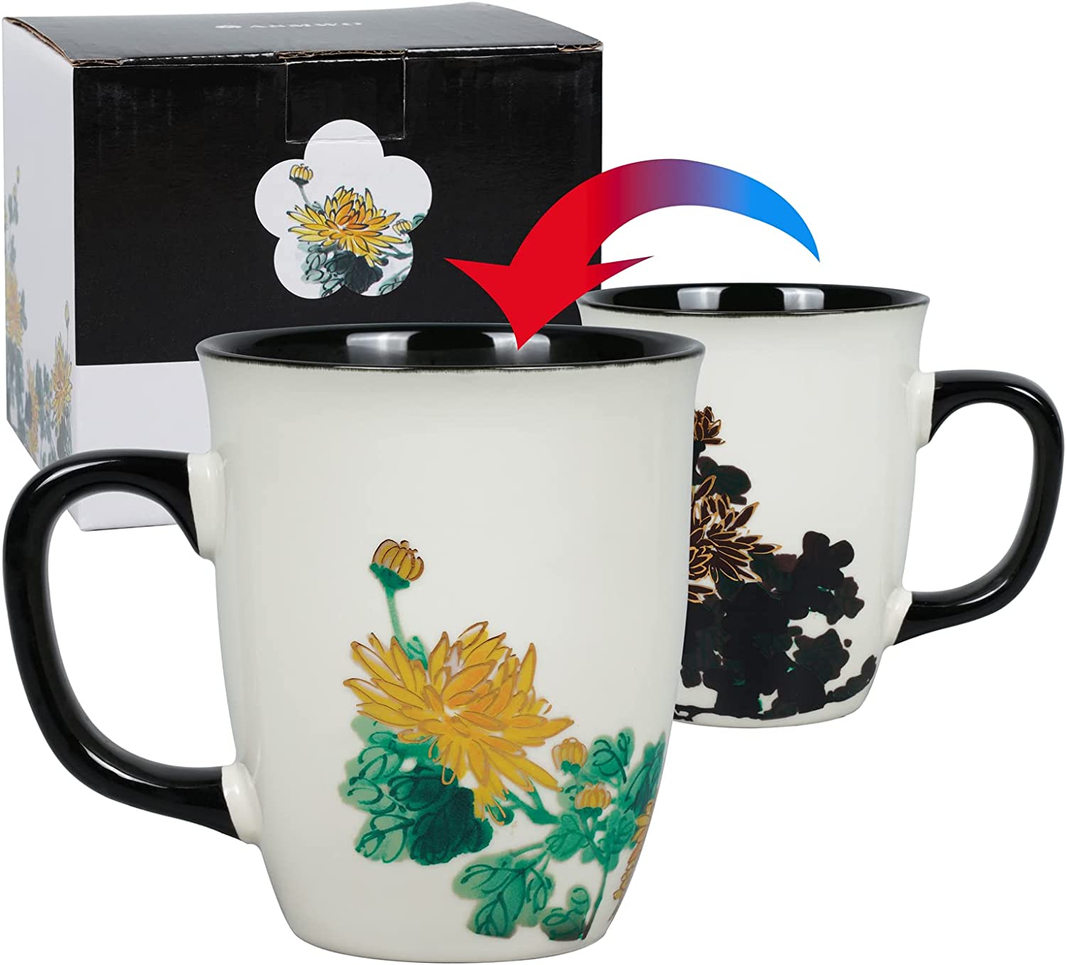 Magic Heat Color Changing Art Coffee Tea Mug