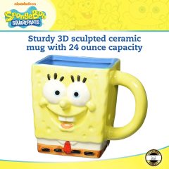 SpongeBob SquarePants 3D Sculpted Ceramic Mug