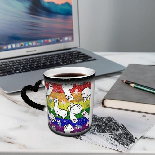 Rainbow Ceramic Drinkware Mug