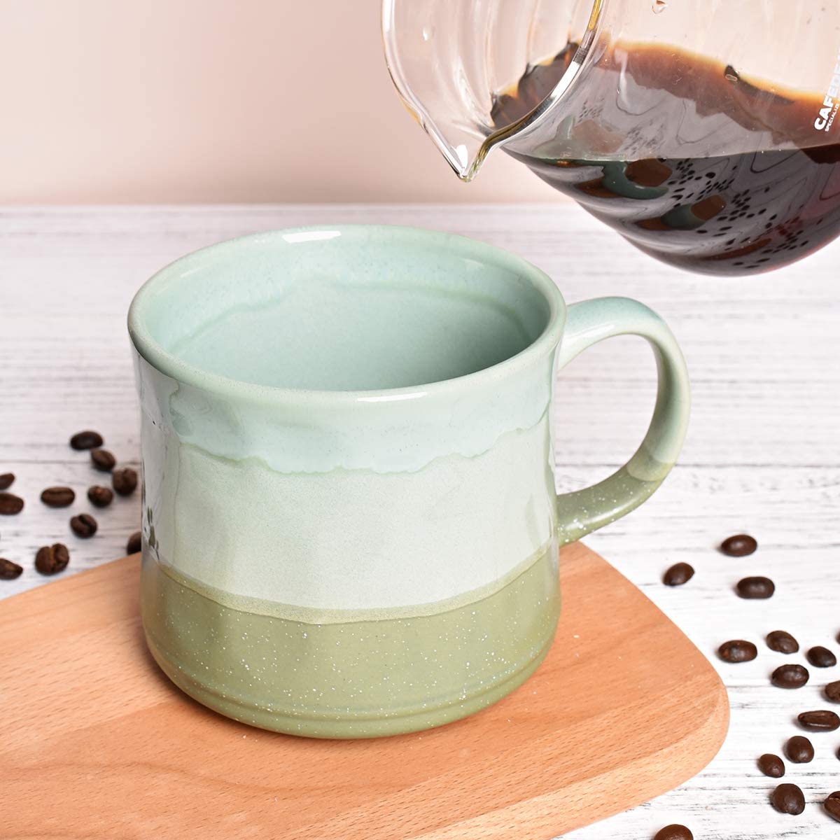 Green Dishwasher and Microwave Safe Soup
