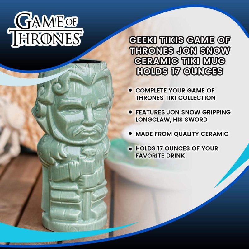 Game of Thrones Geeki Tikis Jon Snow Mug