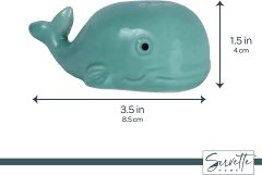 Green Whale and Pepper Shaker