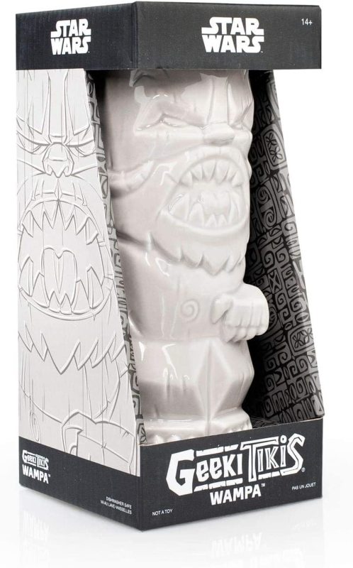 White Official Star Wars Collectible Tiki Style Ceramic Cup