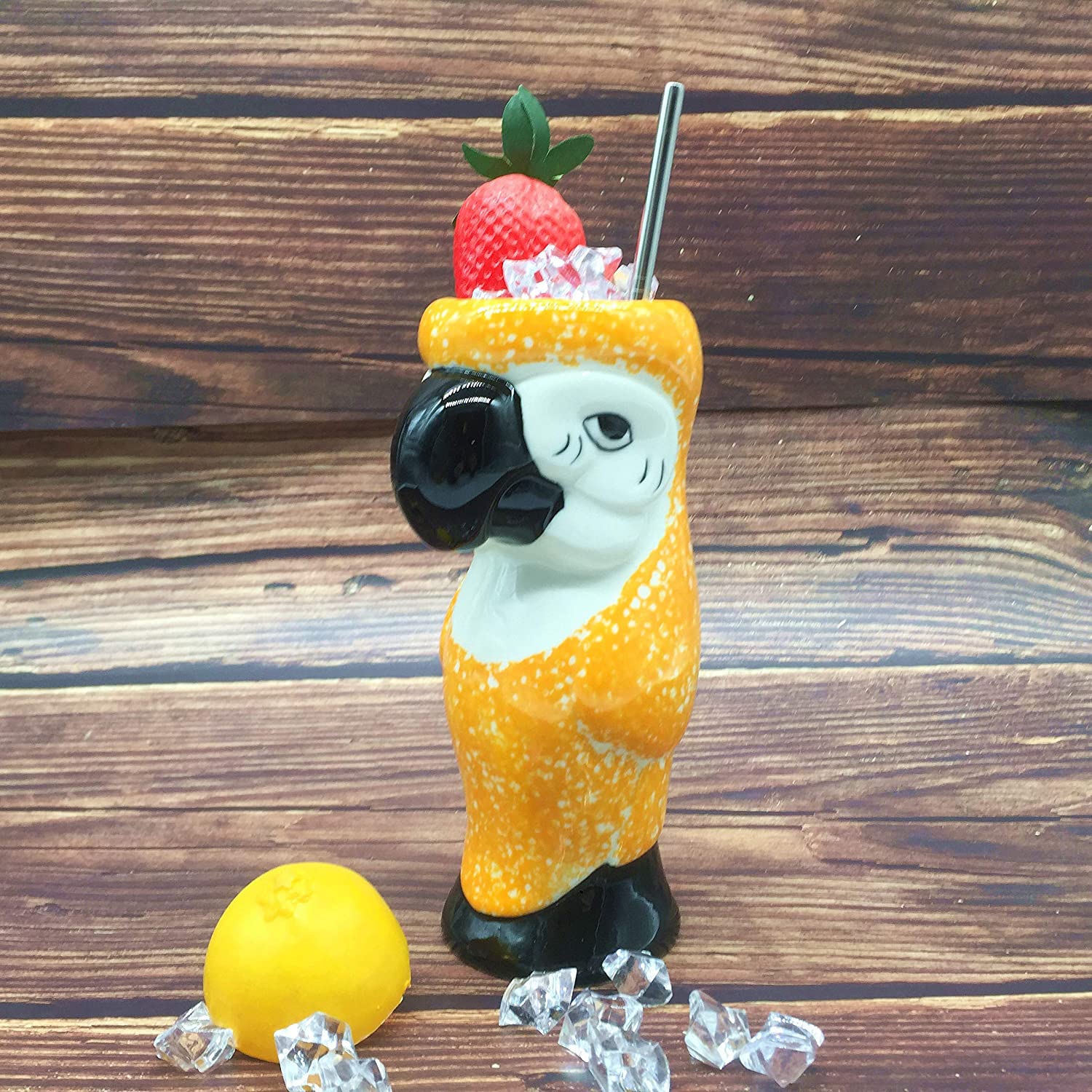 Parrot Tiki Mug