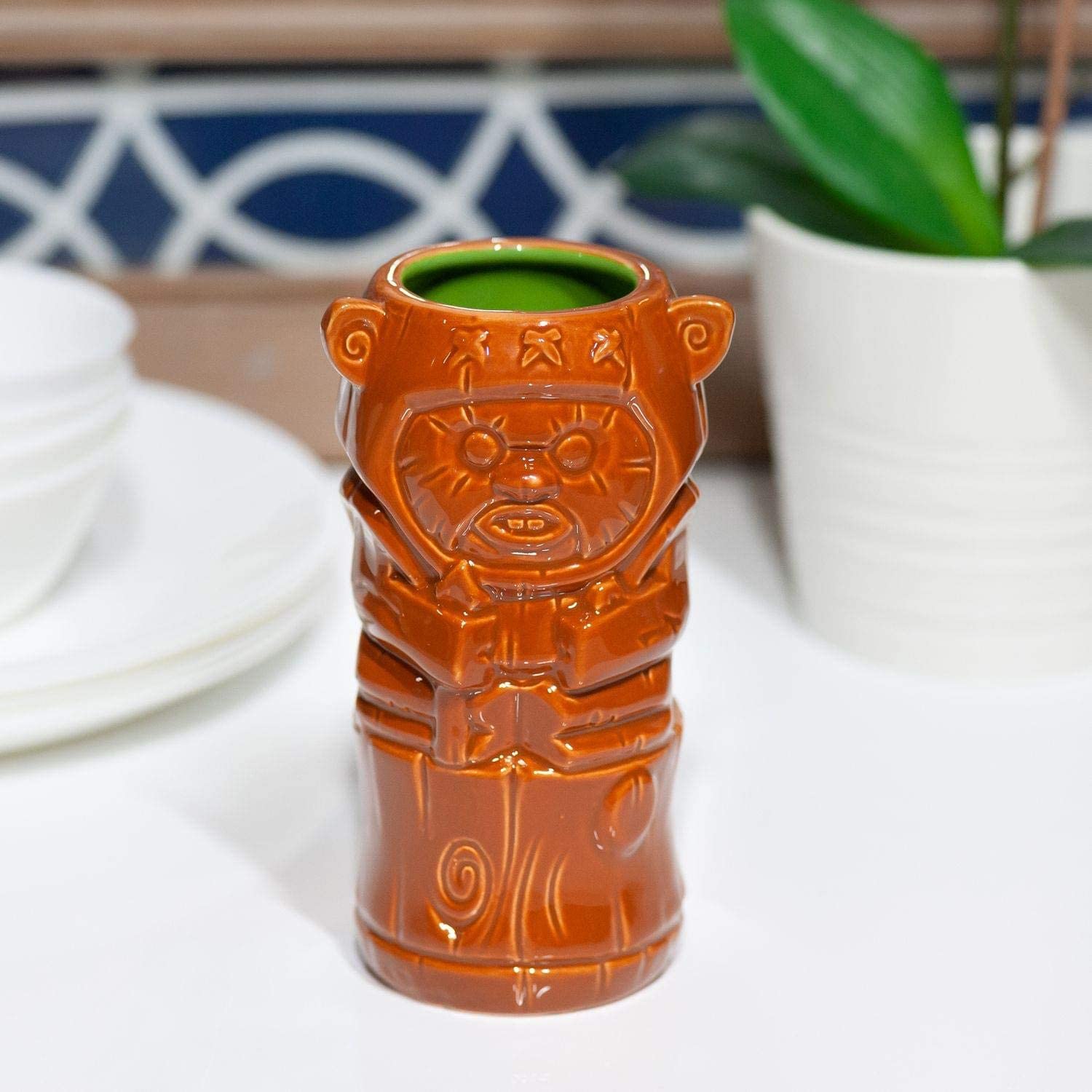 Orange Official Star Wars Collectible Tiki Style Ceramic Cup