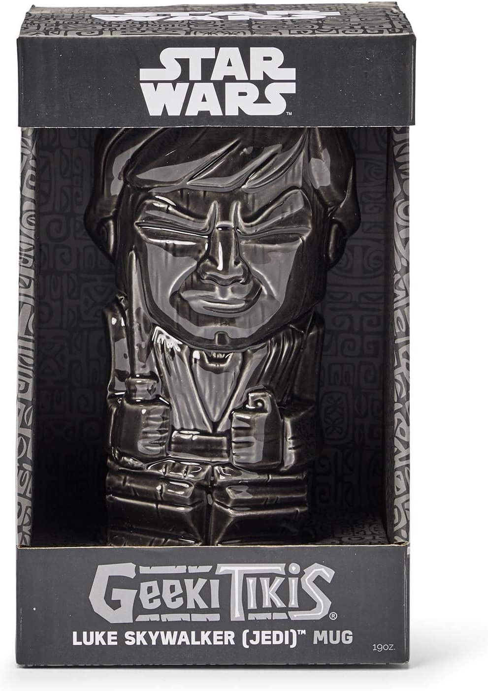 Black Official Star Wars Collectible Tiki Style Ceramic Cup