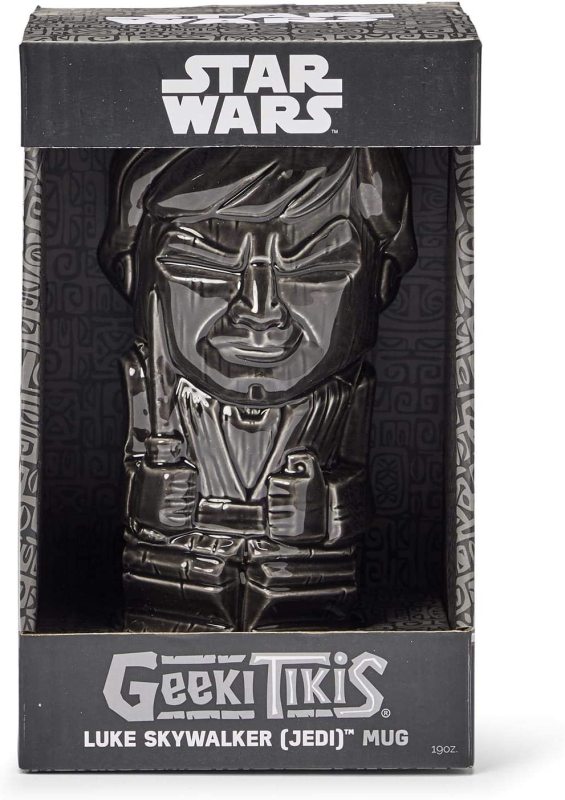 Black Official Star Wars Collectible Tiki Style Ceramic Cup