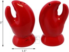 Lobster Claw Salt and Pepper Shaker