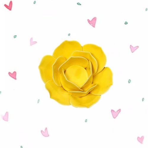 Home and Table Decoration- Lotus Yellow