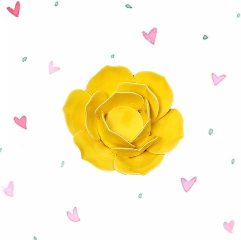 Home and Table Decoration- Lotus Yellow