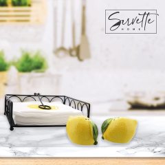 Lemon Salt and Pepper Shakers