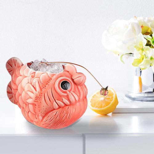 Hawaiian Party Drinkware Cocktail Tiki Mugs