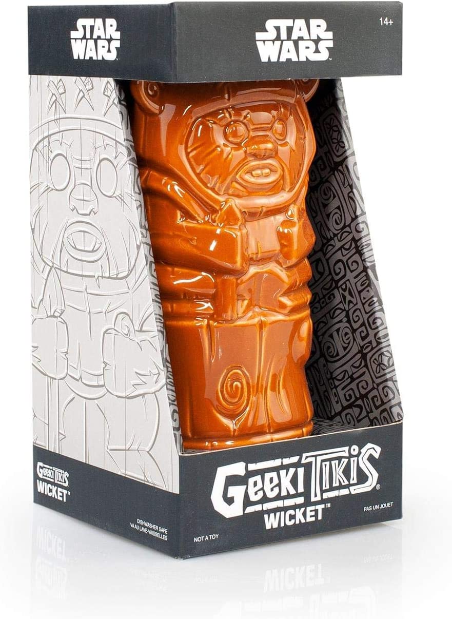 Orange Official Star Wars Collectible Tiki Style Ceramic Cup