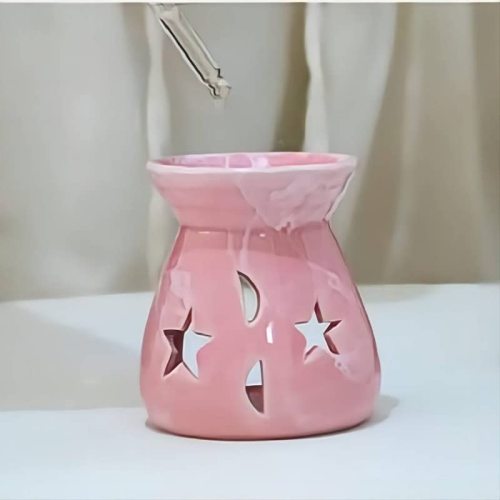 Blue Ceramic Essential Oil Burner