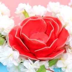 Home and Table Decoration- Lotus Red