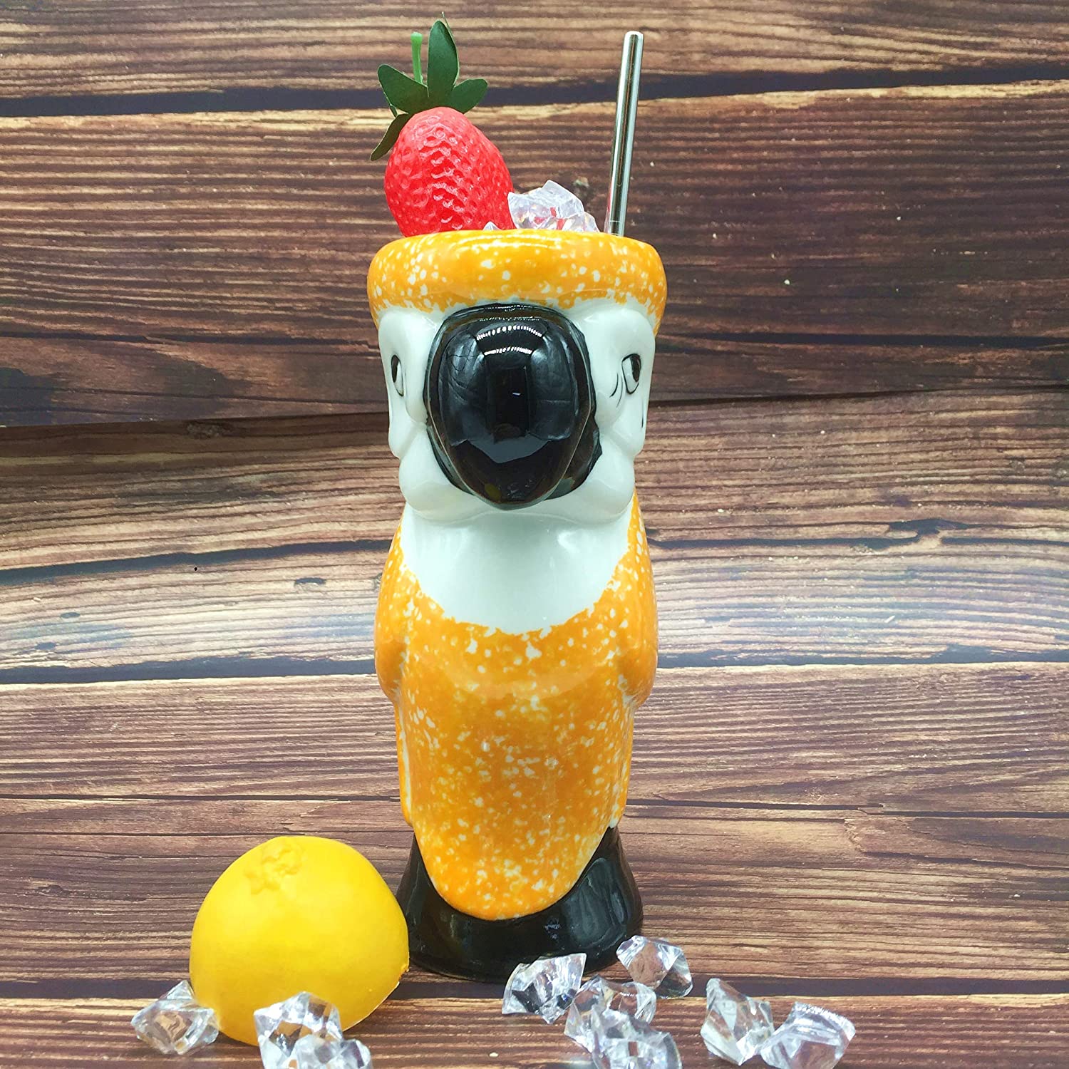 Parrot Tiki Mug