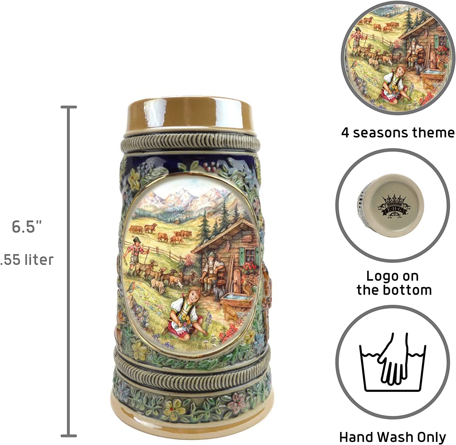 “Spring In Germany” Beer Mug