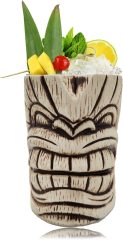 Ceramic Tiki Mug