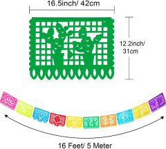 Mexican Party Banners Fiesta Plastic Banners Mexican Fiesta Decorations for Party Supplies