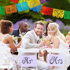 Mexican Party Banners Fiesta Plastic Banners Mexican Fiesta Decorations for Party Supplies