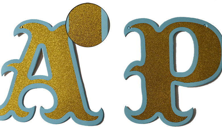 Happy Birthday Banner White & Gold Party Decorations Unique Paper Birthday Bunting Flag Banner