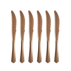 Hot Selling Paper Plates Napkins Cups Straws dispoplate Rose Gold Party Supplies Party Disposable Wedding Tableware