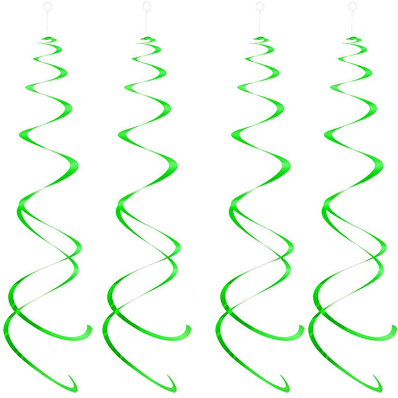 Spiral hanging decoration PVC hanging Halloween Christmas decoration supplies pendant