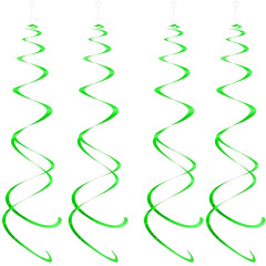 Spiral hanging decoration PVC hanging Halloween Christmas decoration supplies pendant